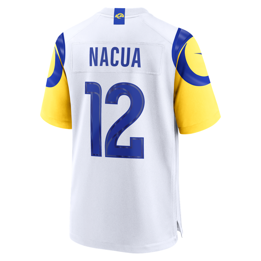 Puka Nacua Los Angeles Rams Game Jersey - Royal Blue