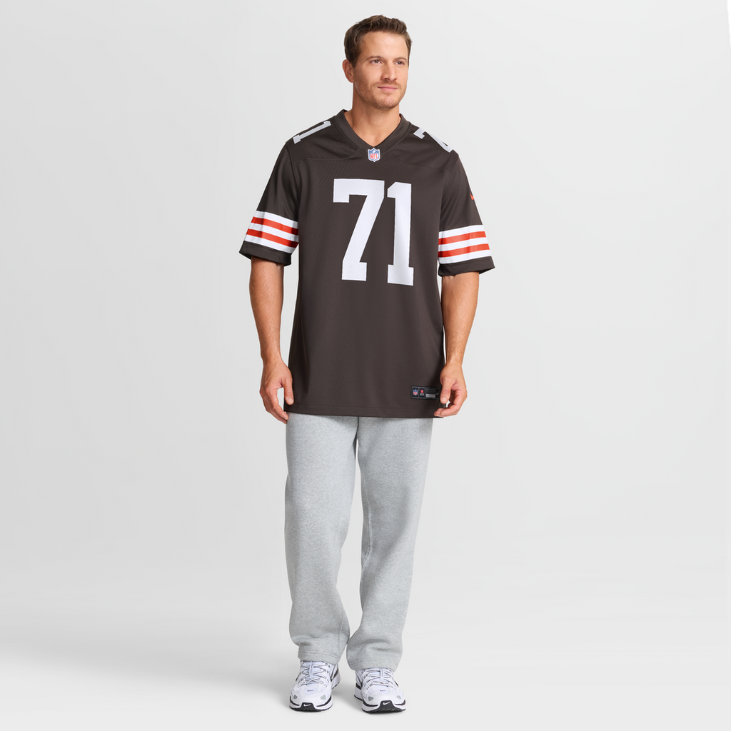Cornelius Lucas Cleveland Browns Game Jersey - Brown