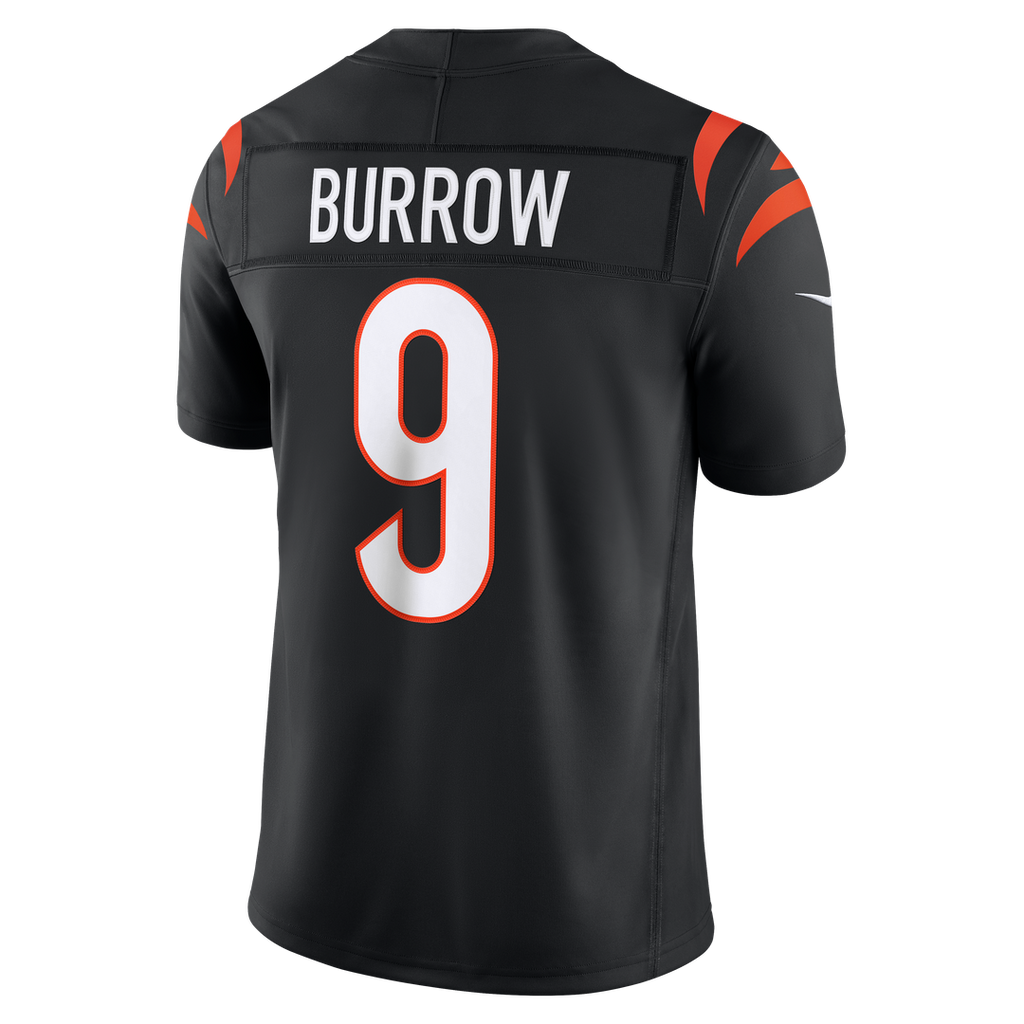 Joe Burrow Cincinnati Bengals Vapor F.U.S.E. Stitched Limited Jersey - Black