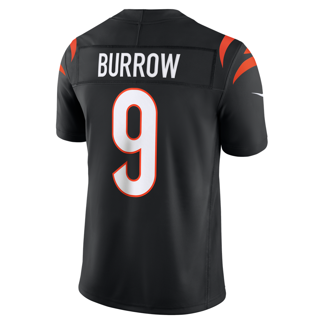 Joe Burrow Cincinnati Bengals Vapor F.U.S.E. Stitched Limited Jersey - Black