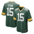Bart Starr Green Bay Packers Game Jersey - Green