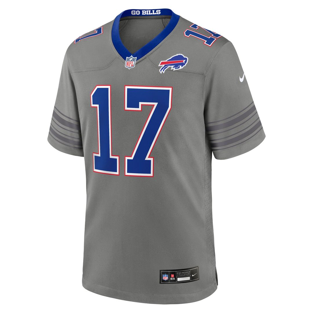 Josh Allen Buffalo Bills White Game Jersey - White