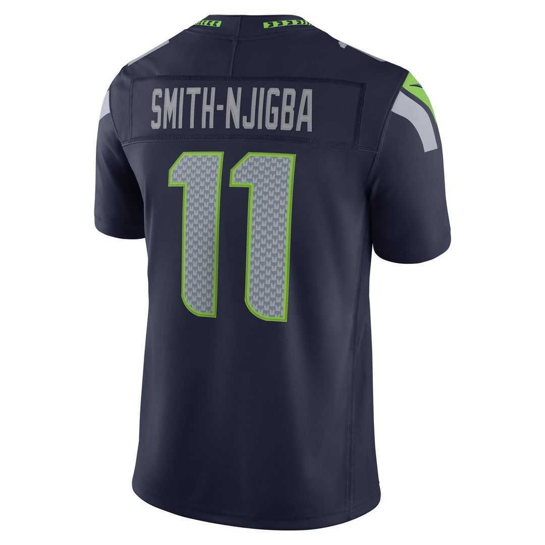 Jaxon Smith-Njigba Seattle Seahawks Alternate Vapor F.U.S.E. Stitched Limited Jersey - Royal Blue