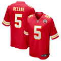 Mansoor Delane Kansas City Chiefs Game Jersey - Red