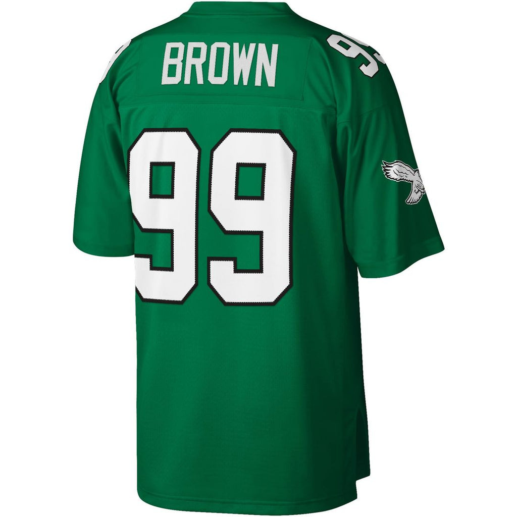 Jerome Brown Philadelphia Eagles Legacy Replica Jersey - Kelly Green