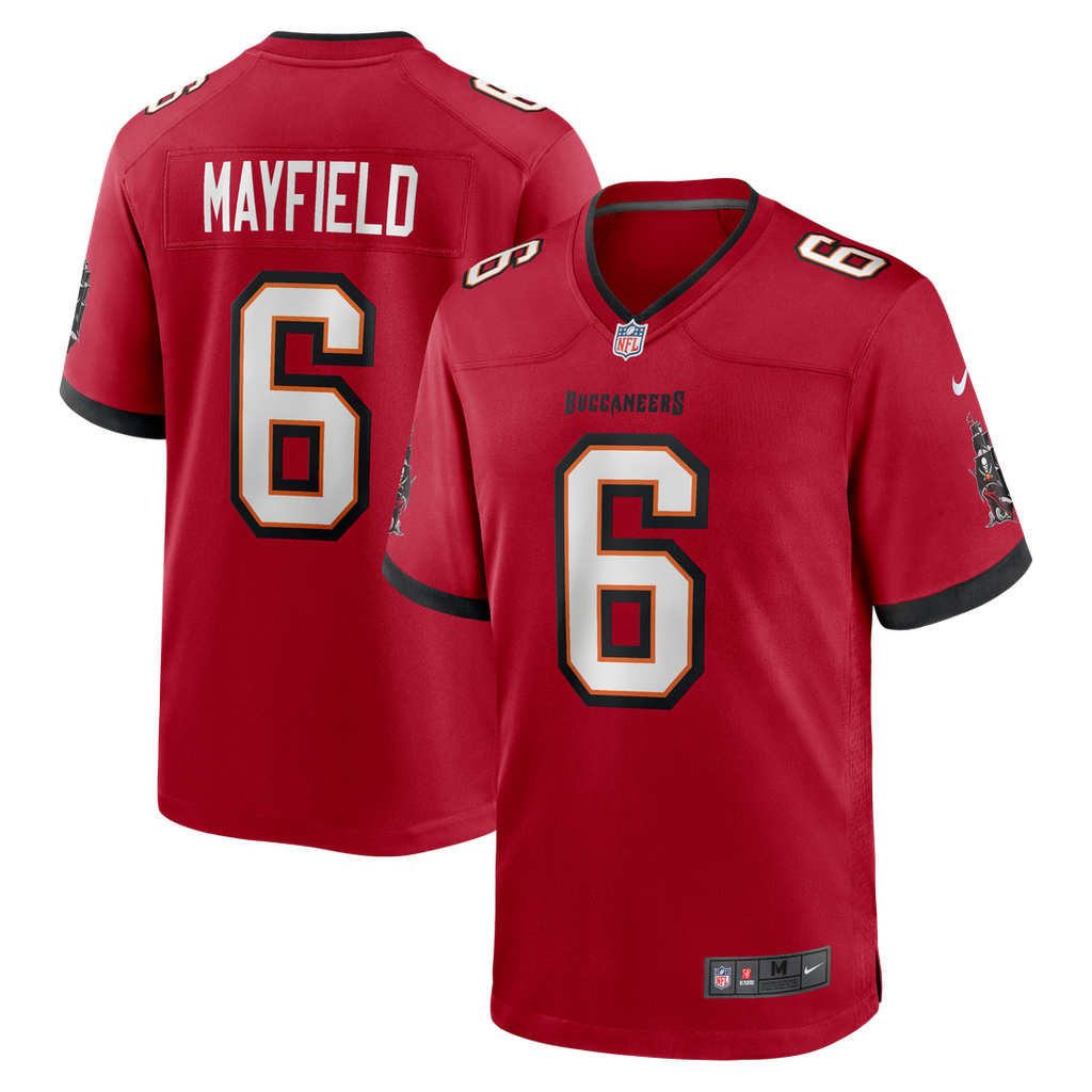 Baker Mayfield Tampa Bay Buccaneers Game Jersey - Red