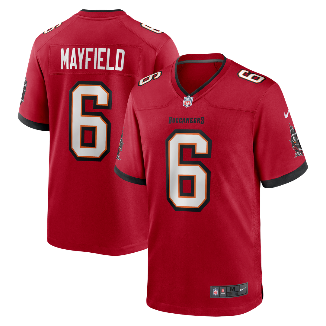 Baker Mayfield Tampa Bay Buccaneers Game Jersey - Red
