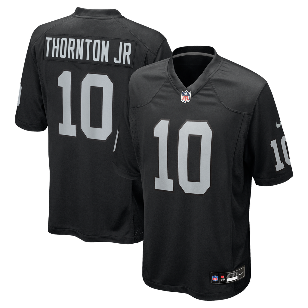 Dont'e Thornton Jr. Las Vegas Raiders Game Jersey - Black