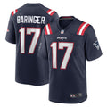 Bryce Baringer New England Patriots Game Jersey - Navy
