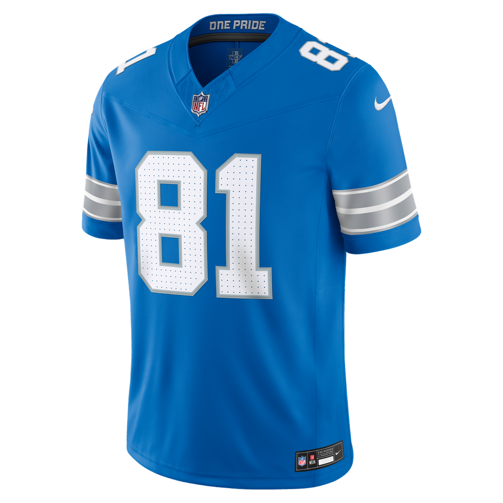 Calvin Johnson Detroit Lions Alternate Vapor F.U.S.E. Stitched Retired Limited Jersey - Black