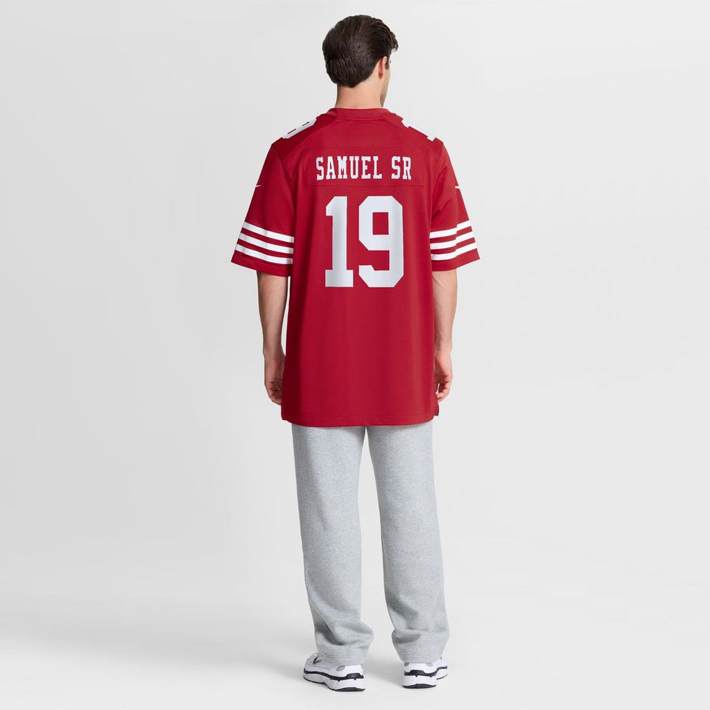 Deebo Samuel Sr San Francisco 49ers Game Jersey - Scarlet