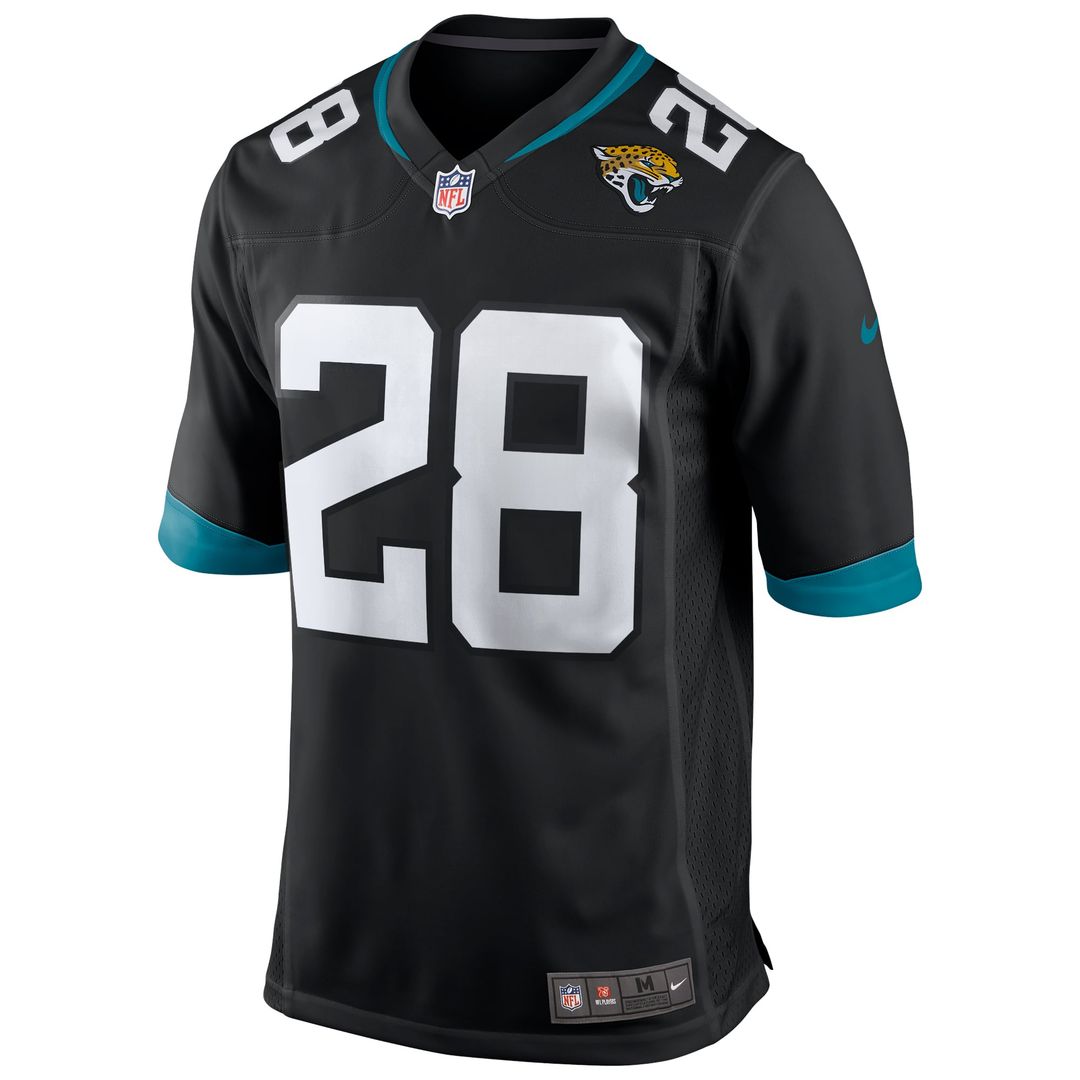 Fred Taylor Jacksonville Jaguars Alternate Game Jersey - Black