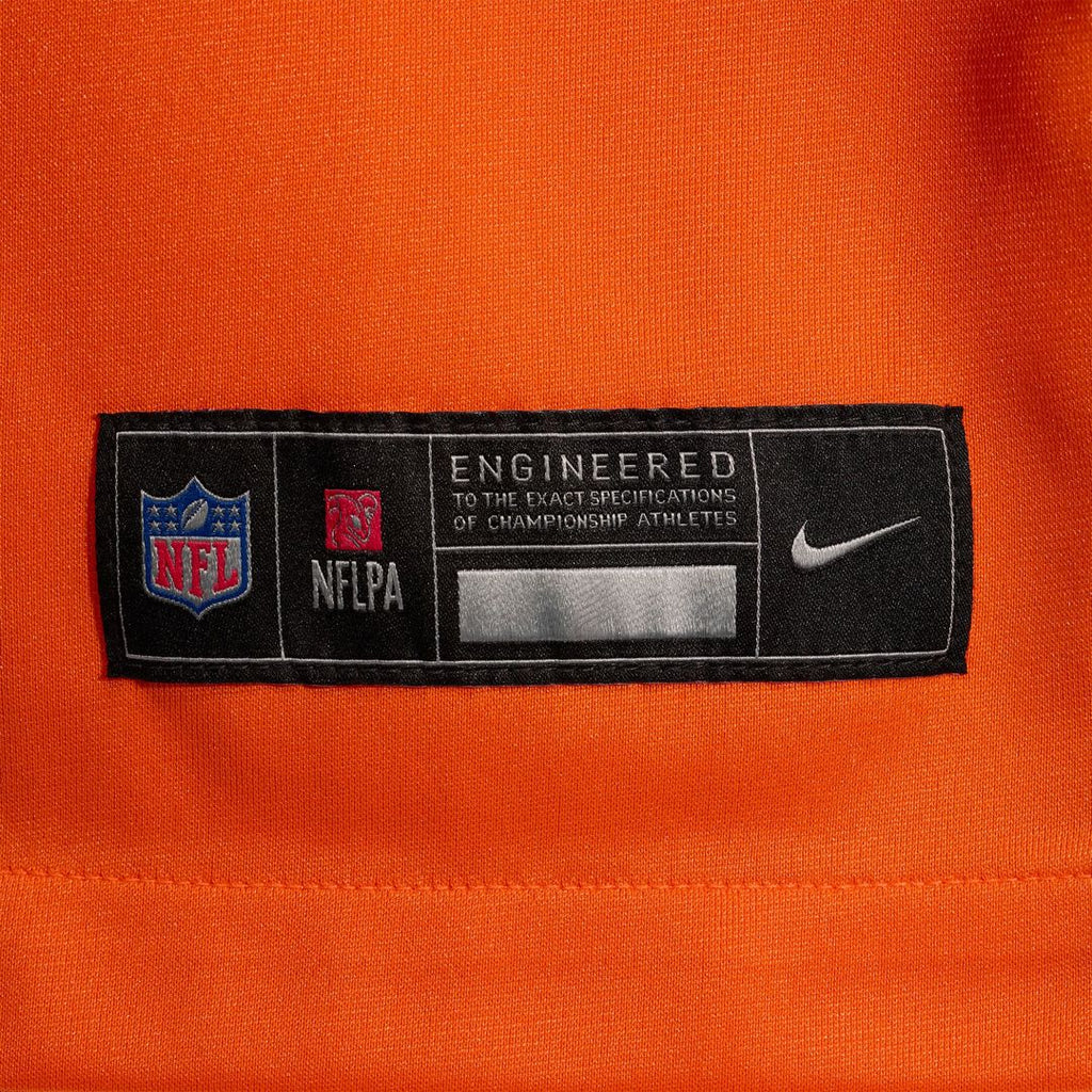 RJ Harvey Denver Broncos Game Jersey - Orange