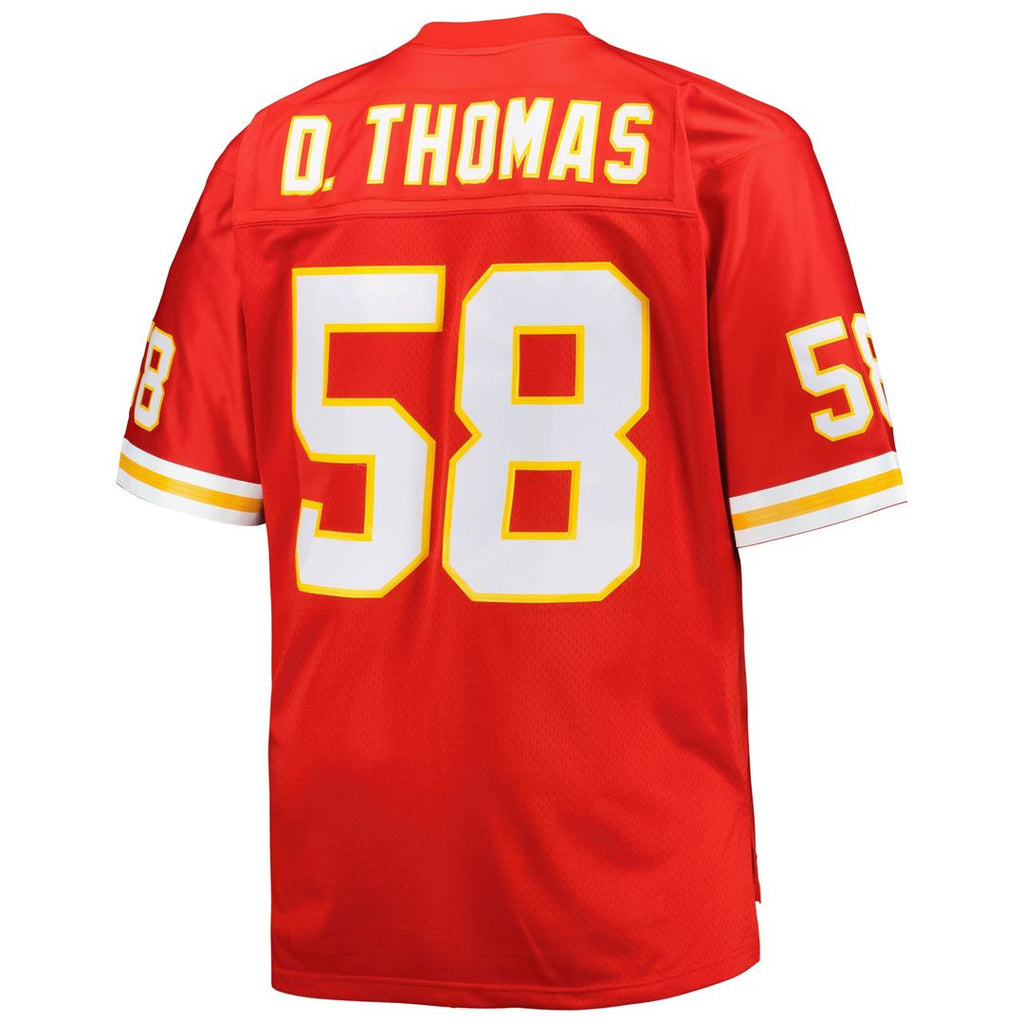 Derrick Thomas Kansas City Chiefs Big & Tall 1994 Replica Jersey - Red