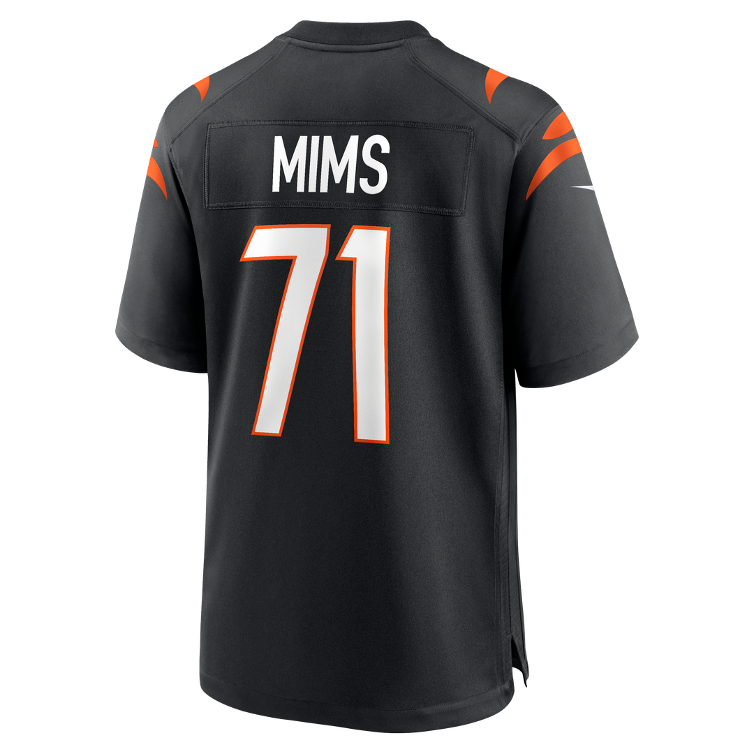 Amarius Mims Cincinnati Bengals Game Jersey - Black