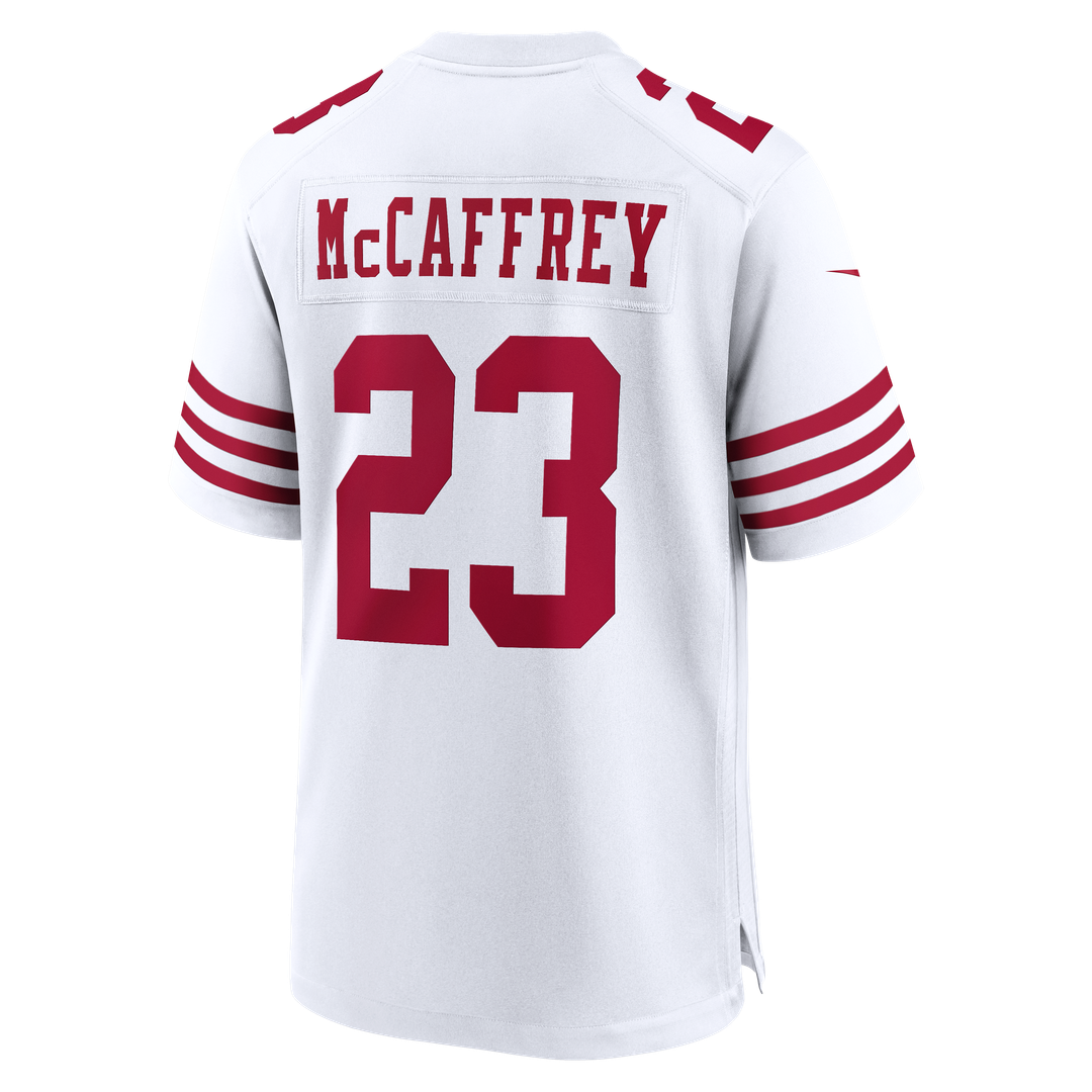 Christian McCaffrey San Francisco 49ers 80th Anniversary Game Jersey - White