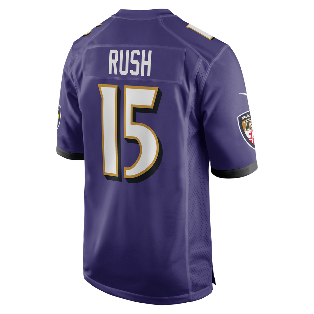 Cooper Rush Baltimore Ravens Game Jersey - Purple