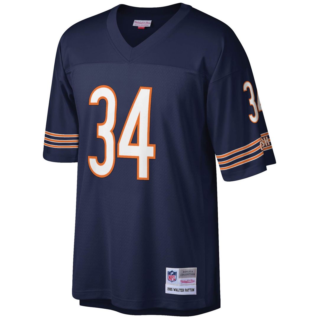 Walter Payton Chicago Bears Legacy Replica Jersey - Navy