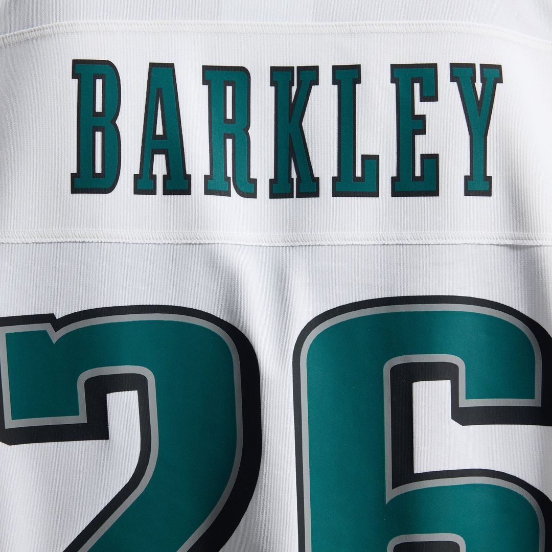 Saquon Barkley Philadelphia Eagles Game Jersey - Midnight Green