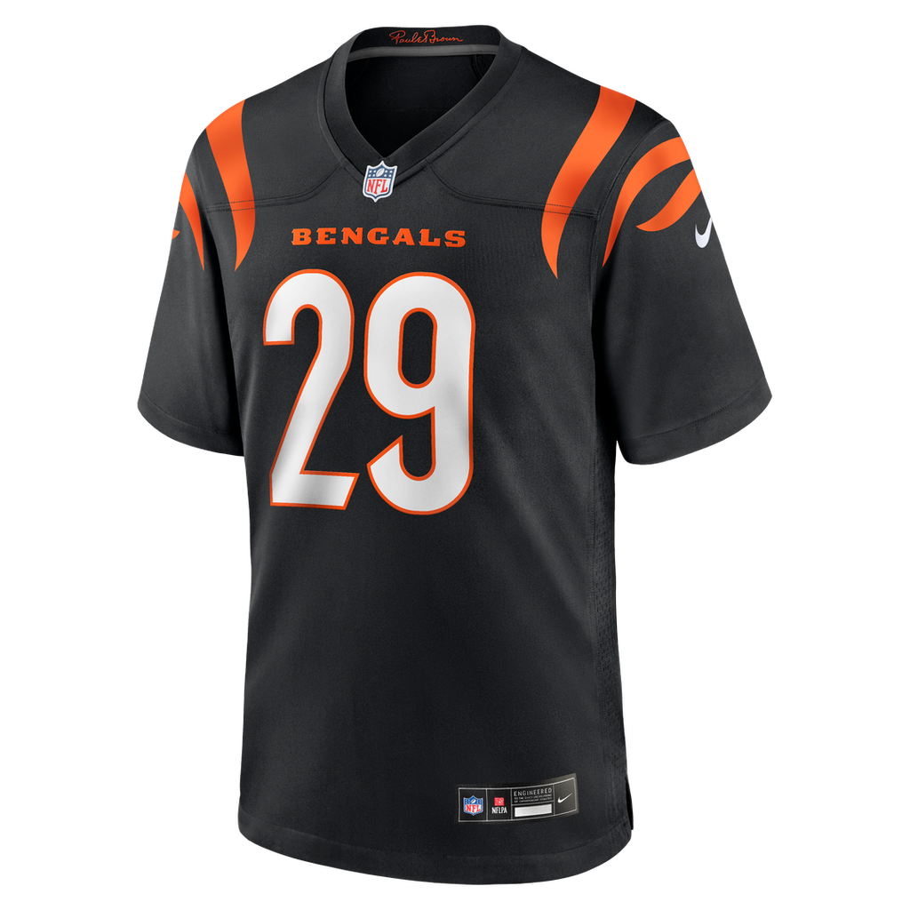Kyle Dugger Cincinnati Bengals Game Jersey - Black