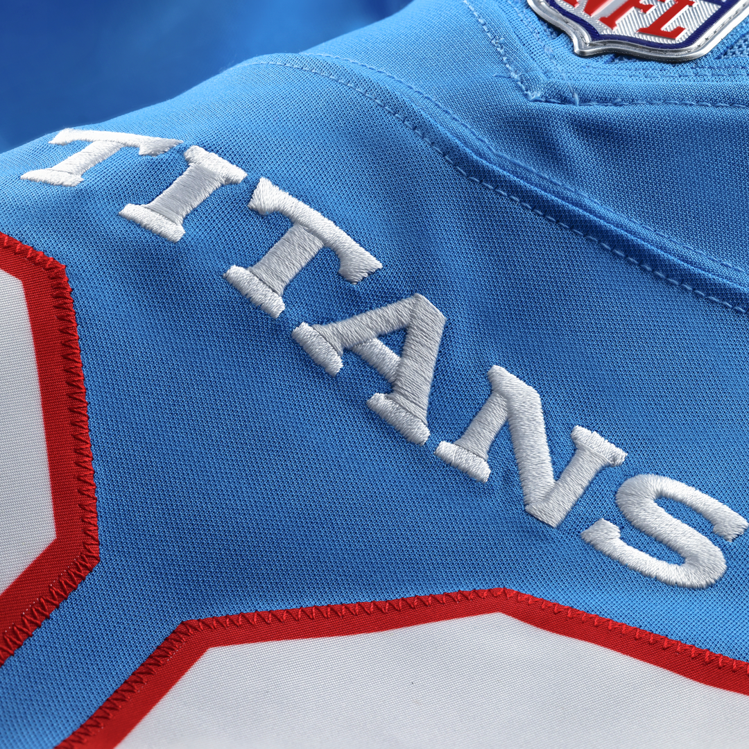 Jeffery Simmons Tennessee Titans Vapor F.U.S.E. Stitched Limited Jersey - Light Blue