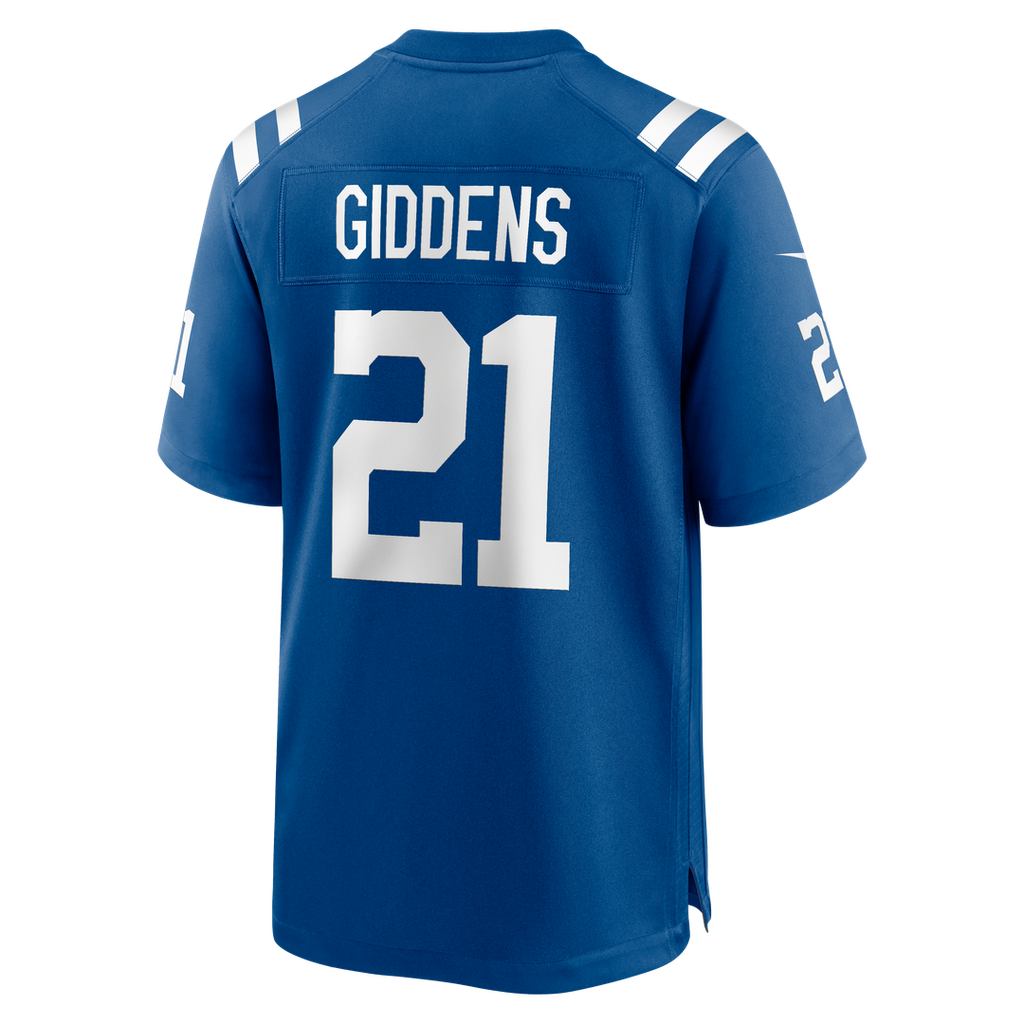 DJ Giddens Indianapolis Colts Game Jersey - Royal Blue