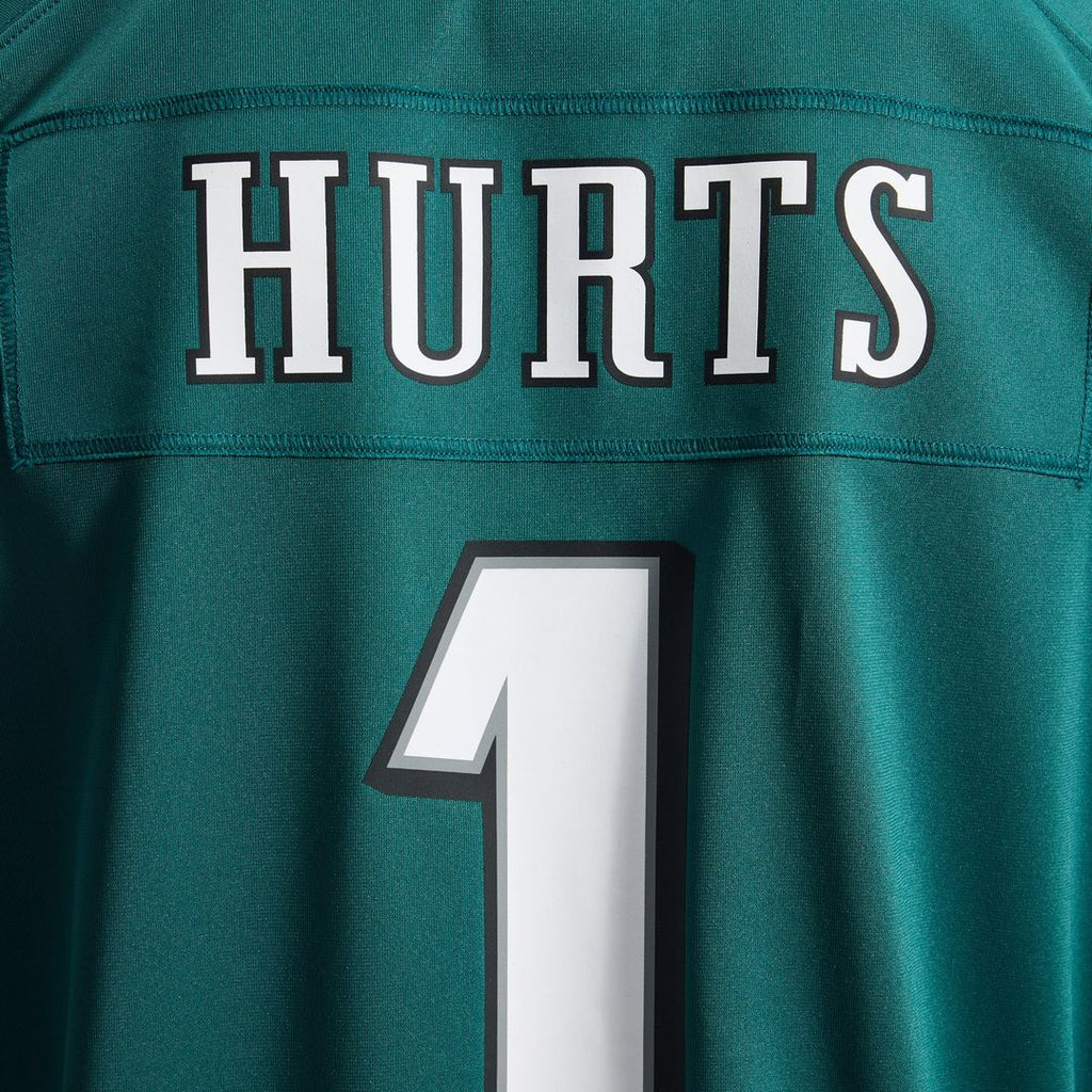 Jalen Hurts Philadelphia Eagles Game Jersey - Midnight Green