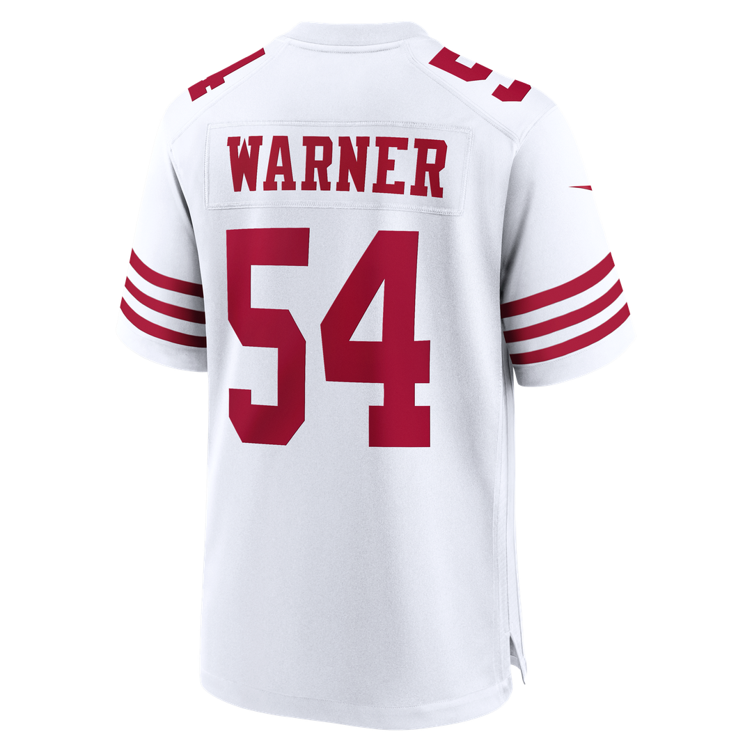 Fred Warner San Francisco 49ers 80th Anniversary Game Jersey - Scarlet