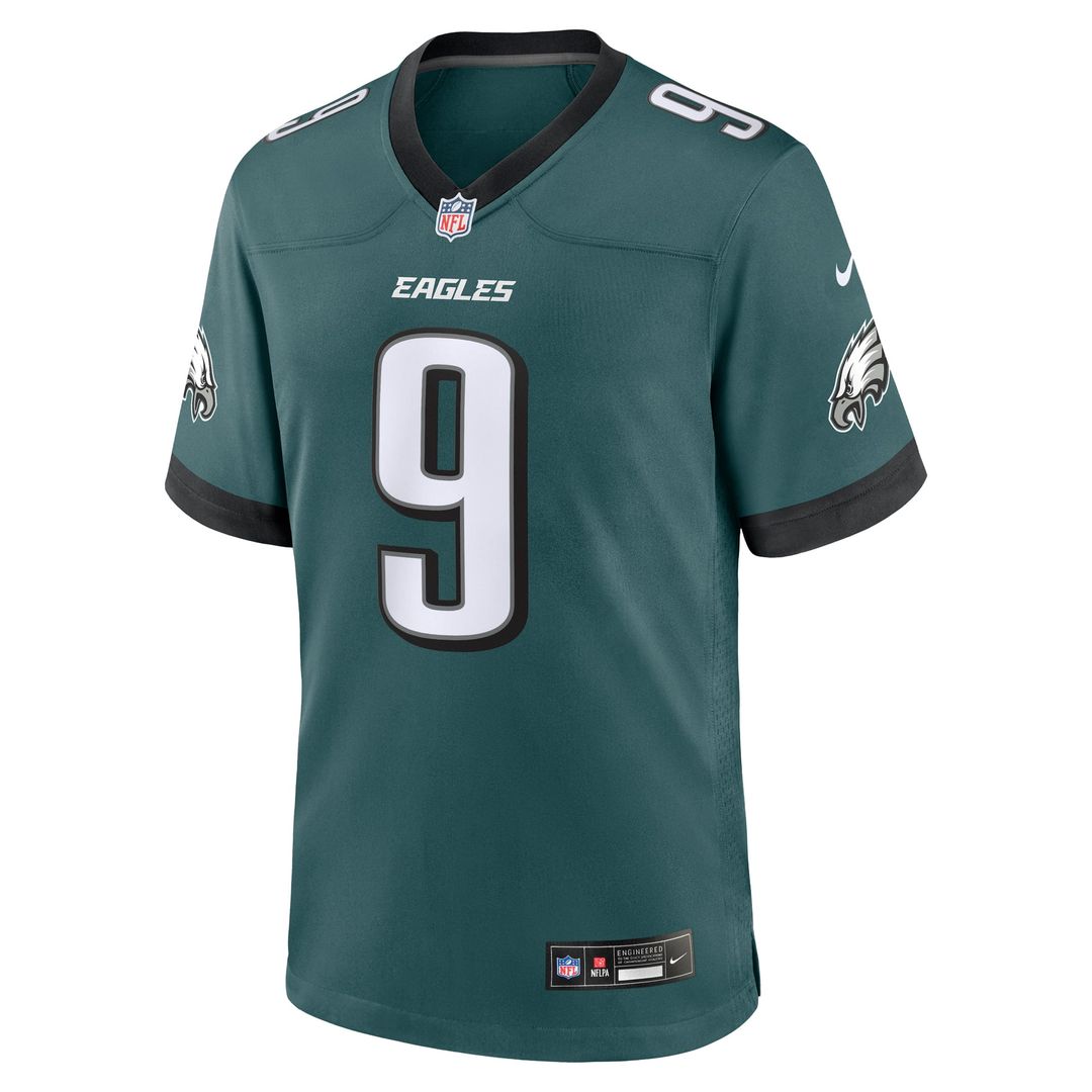Nick Foles Philadelphia Eagles Game Jersey - Midnight Green