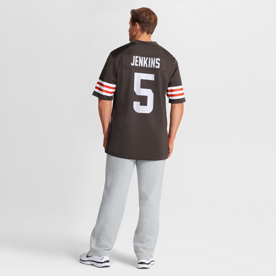 Rayshawn Jenkins Cleveland Browns Game Jersey - Brown