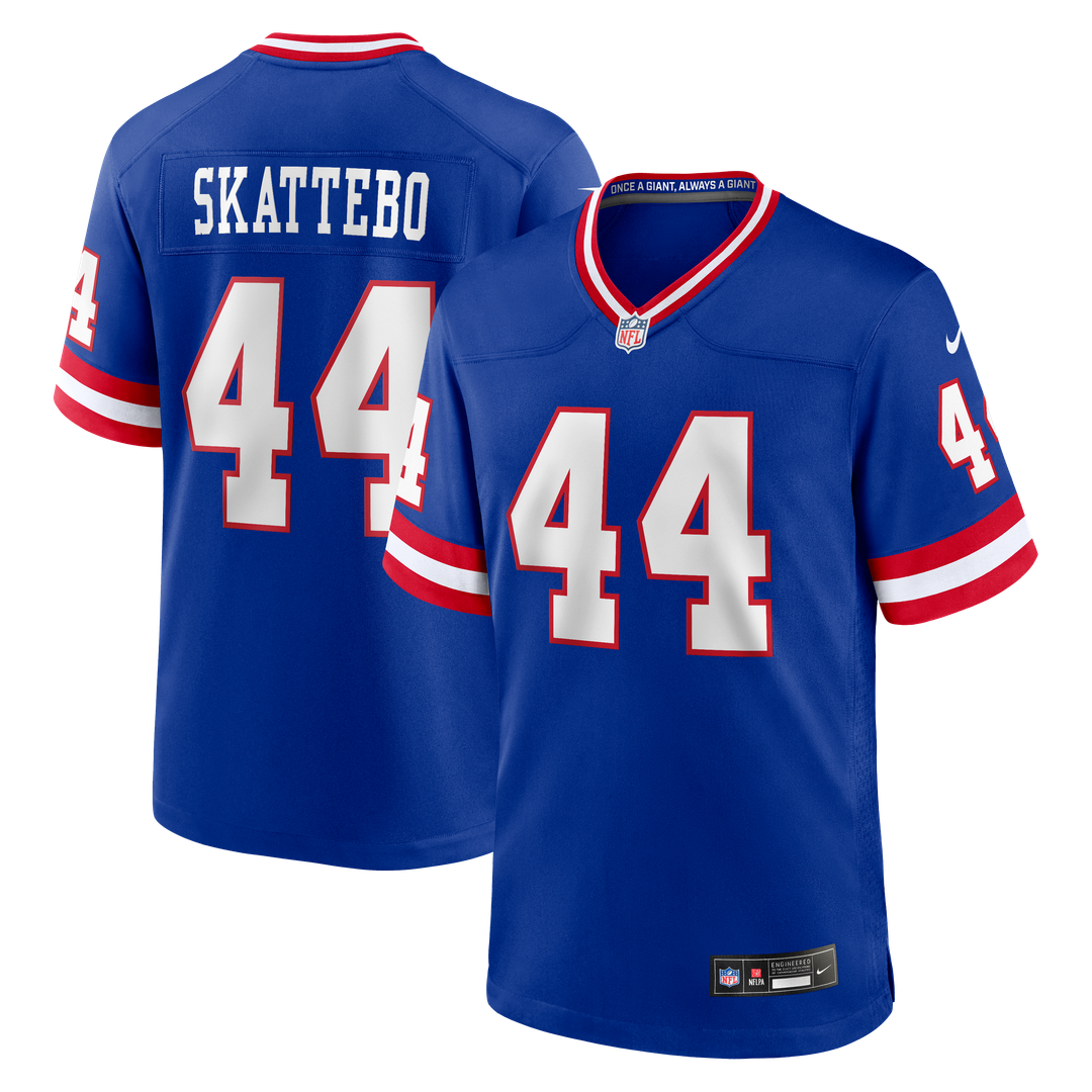 Cam Skattebo New York Giants Alternate 2 Legacy Game Jersey - Royal Blue