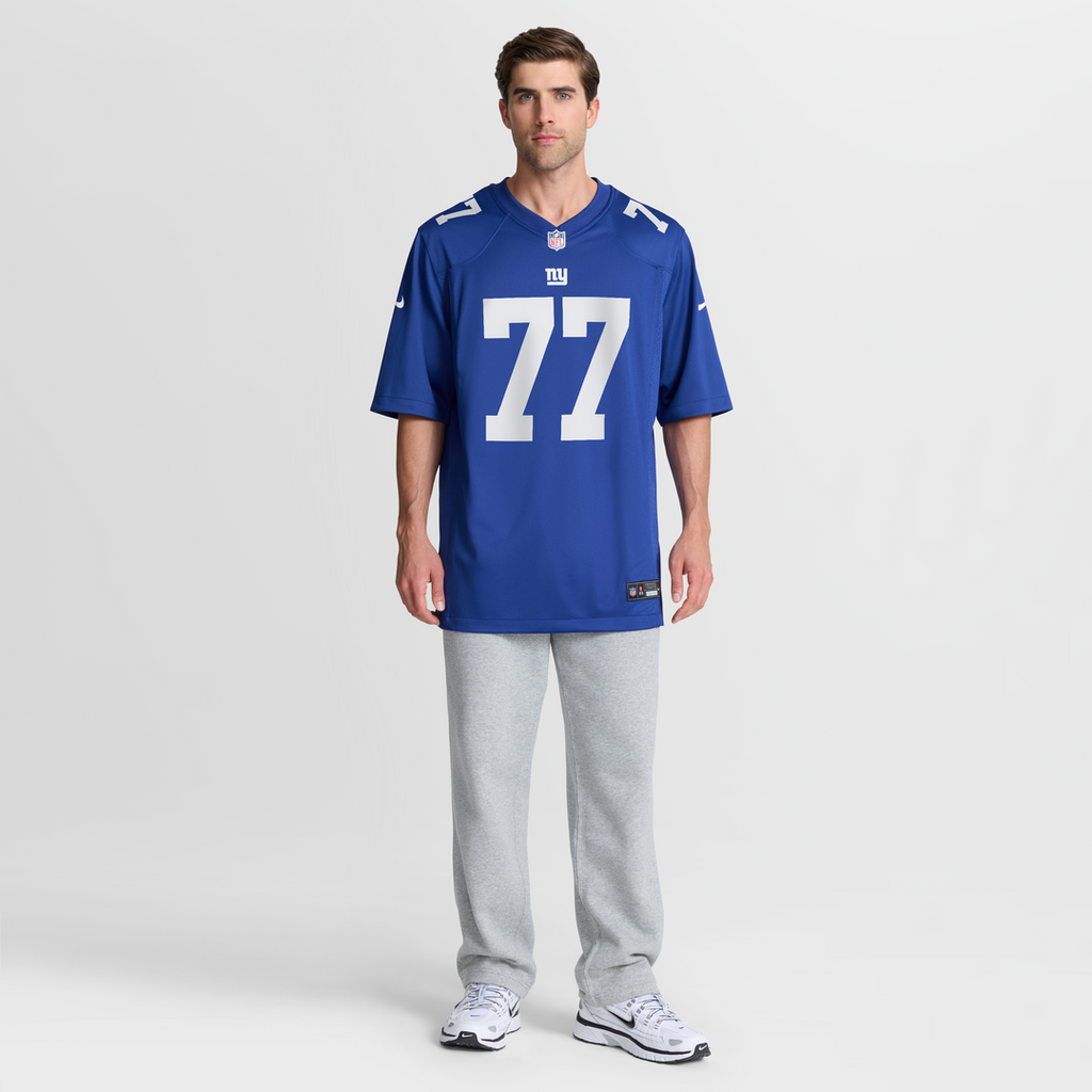 Daniel Faalele New York Giants Game Jersey - Royal Blue