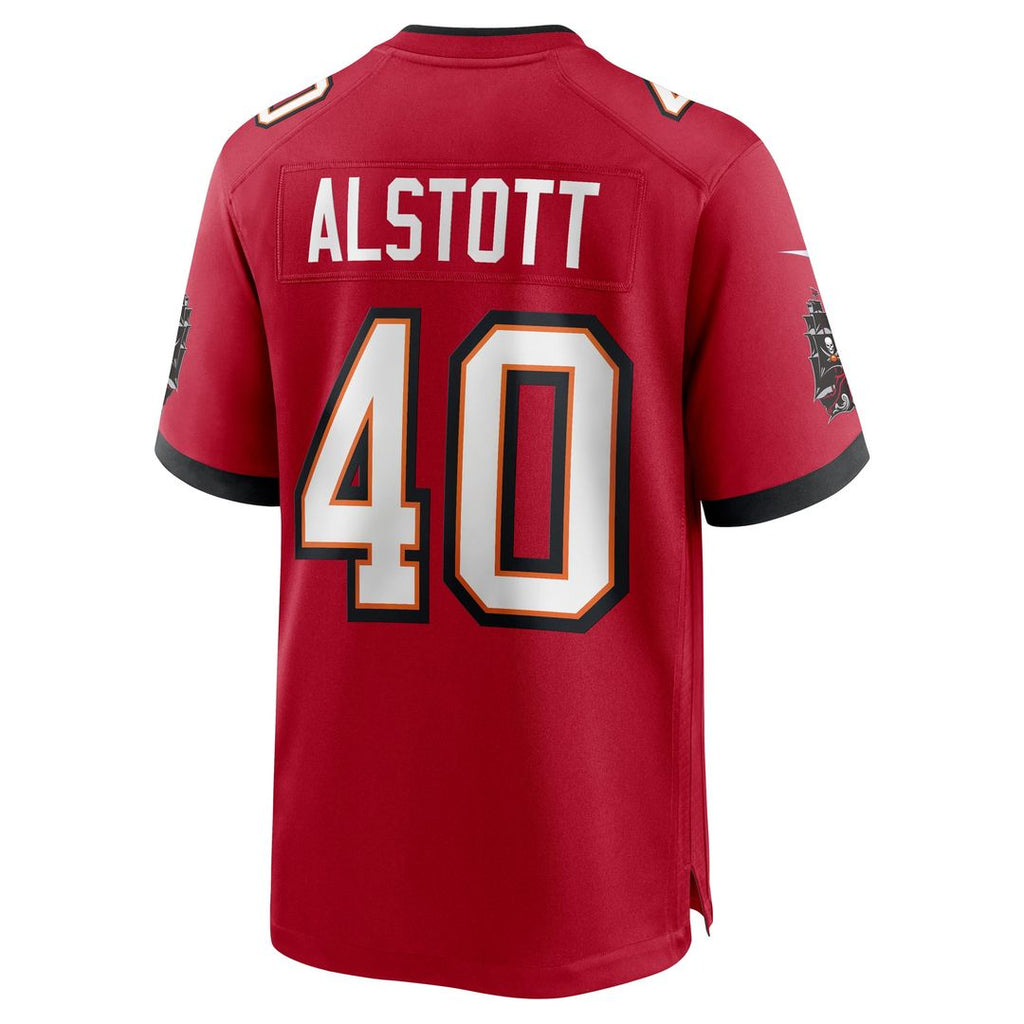 Mike Alstott Tampa Bay Buccaneers Game Jersey - Red