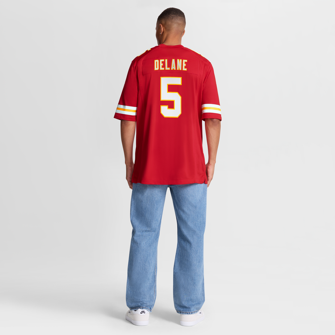 Mansoor Delane Kansas City Chiefs Game Jersey - Red