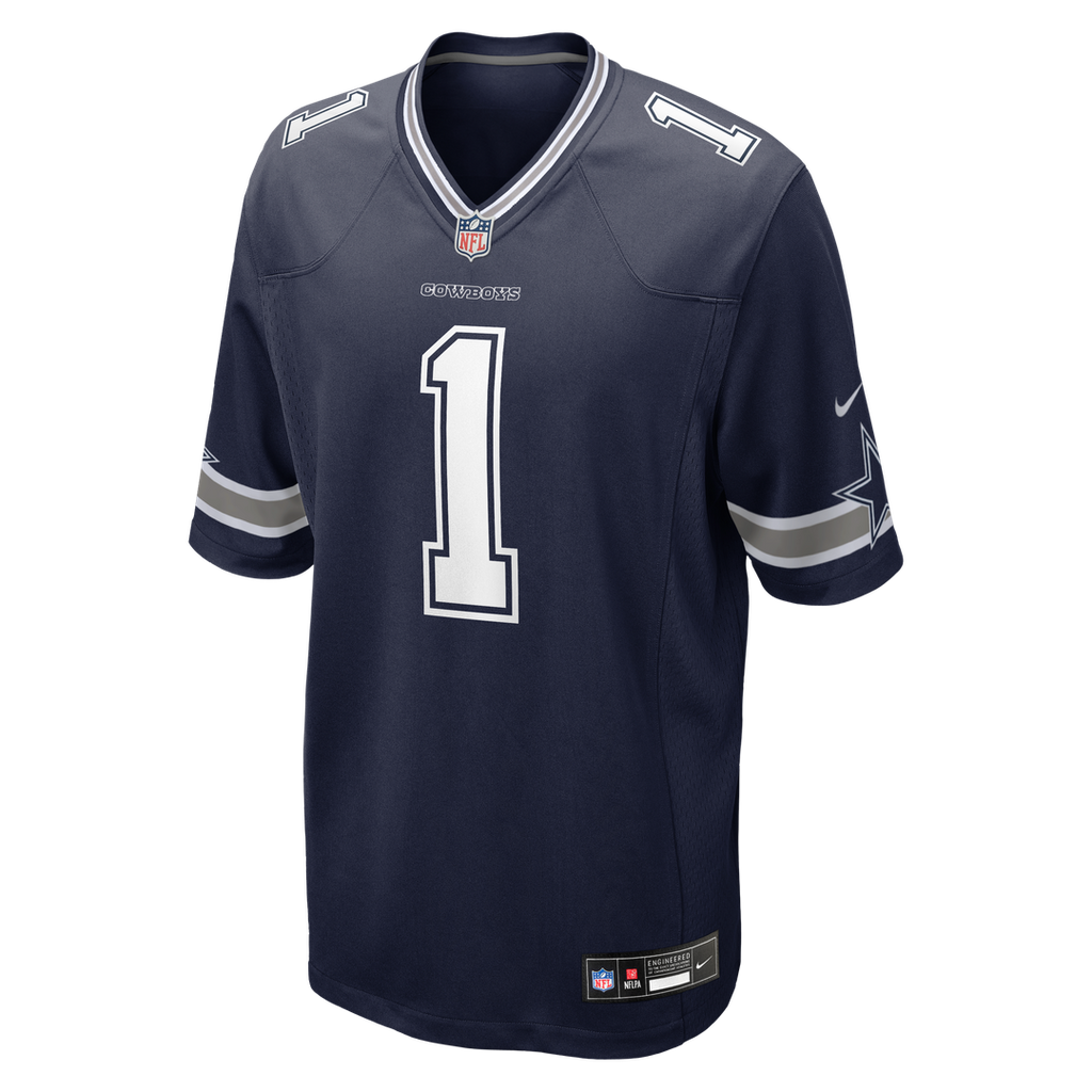Number 1 Dad Dallas Cowboys Game Jersey - Navy