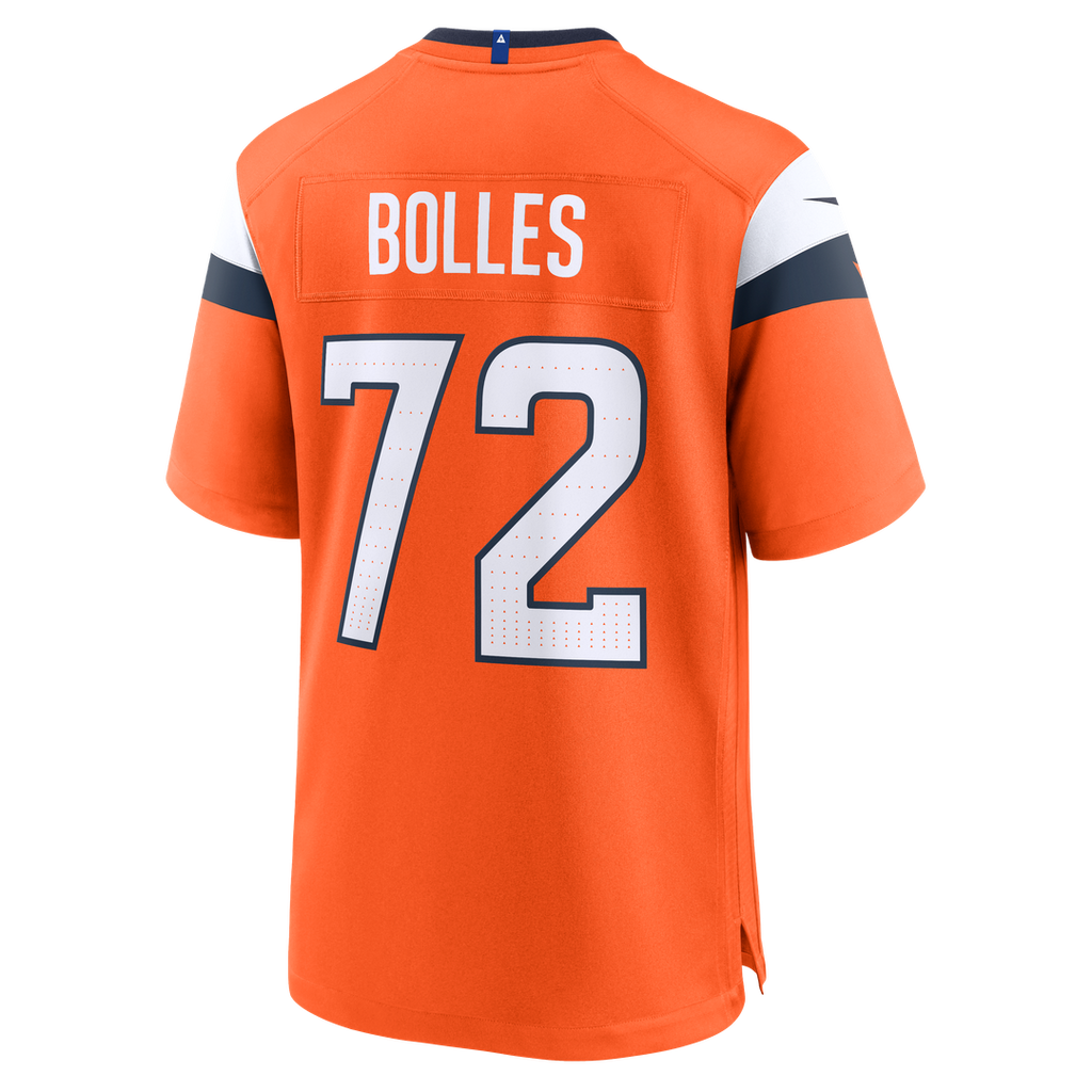 Garett Bolles Denver Broncos Game Jersey - Orange