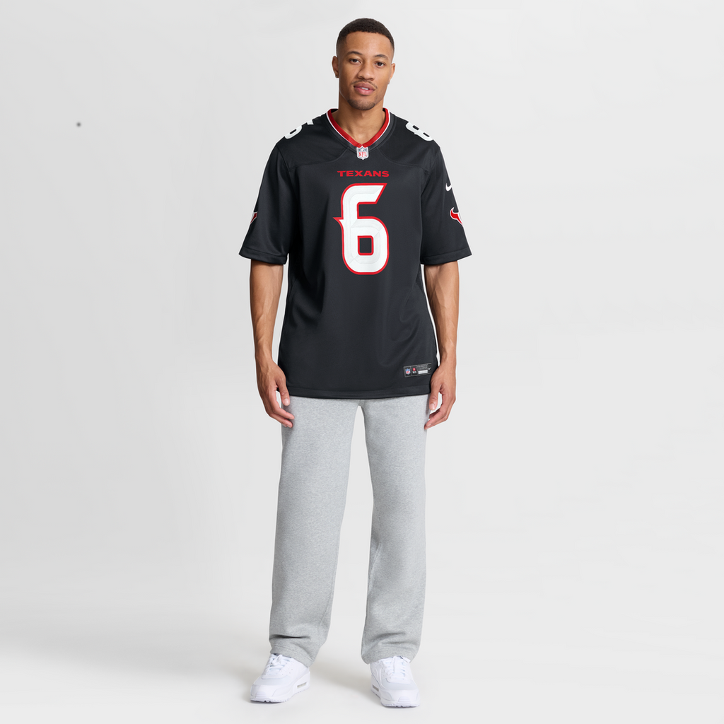 Reed Blankenship Houston Texans Game Jersey - Navy