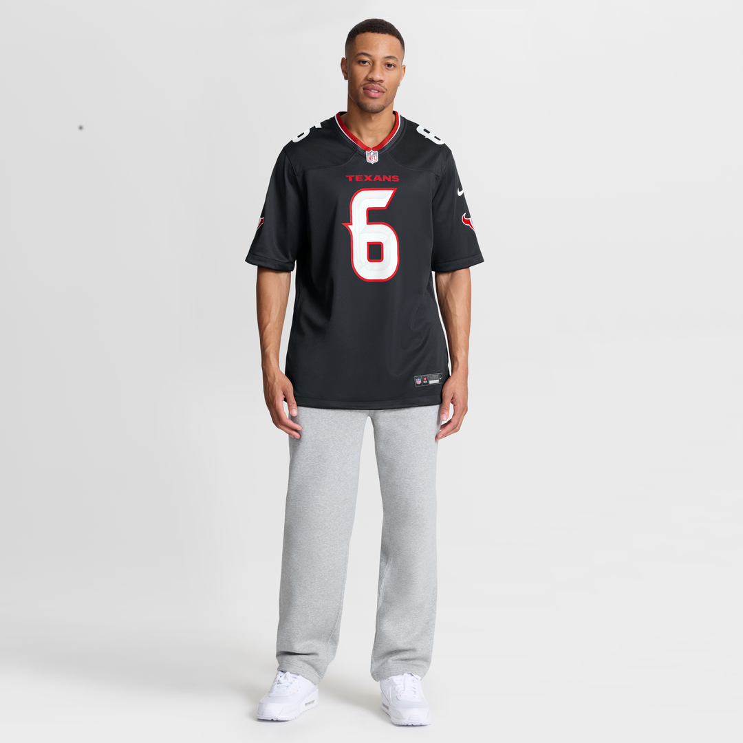 Reed Blankenship Houston Texans Game Jersey - Navy