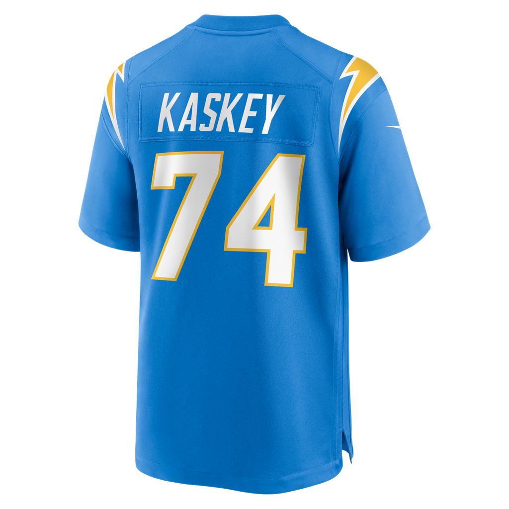 Matt Kaskey Los Angeles Chargers Game Jersey - Powder Blue