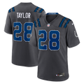 Jonathan Taylor Indianapolis Colts 2026 Rivalries Collection Game Jersey - Anthracite