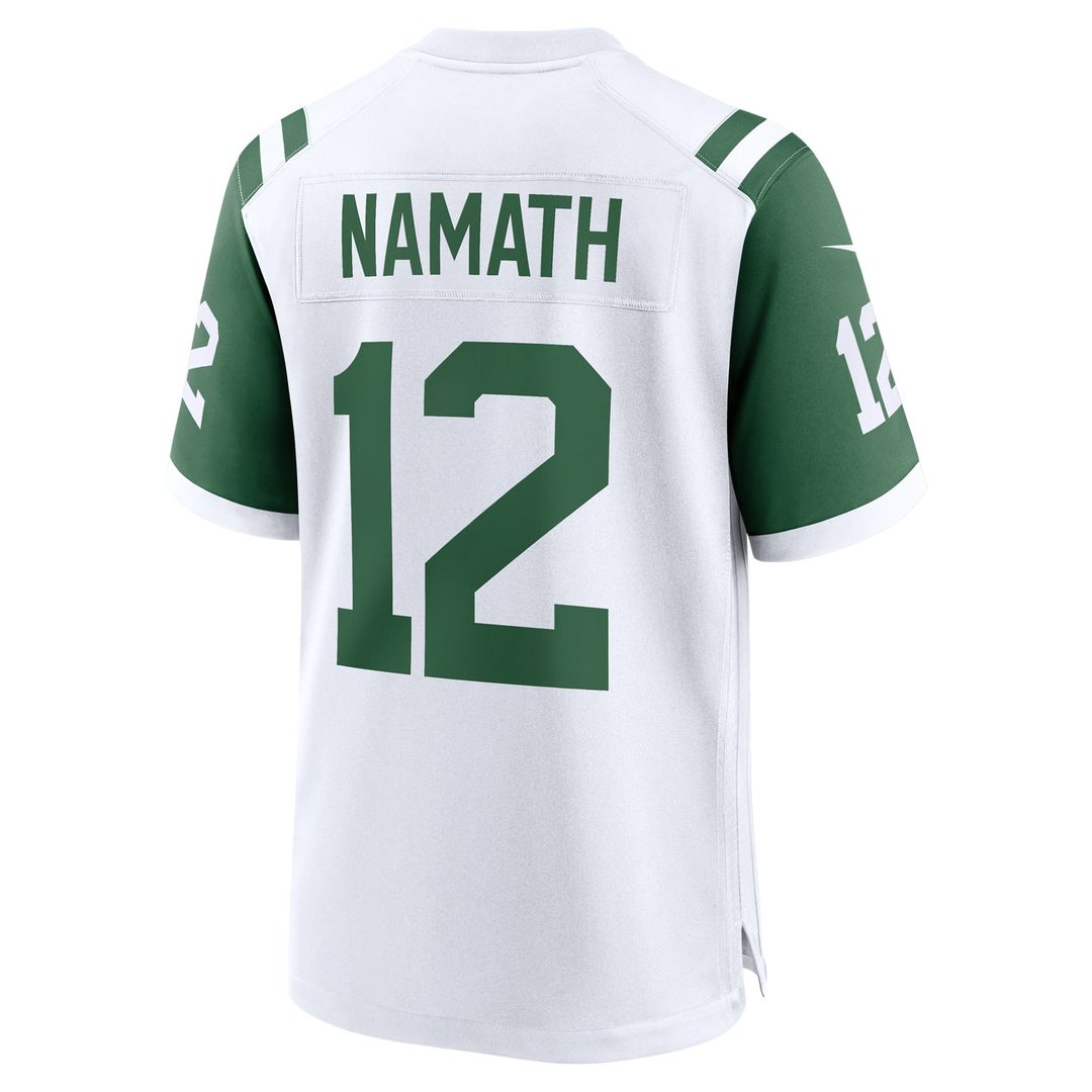 Joe Namath New York Jets Game Jersey - Legacy Green