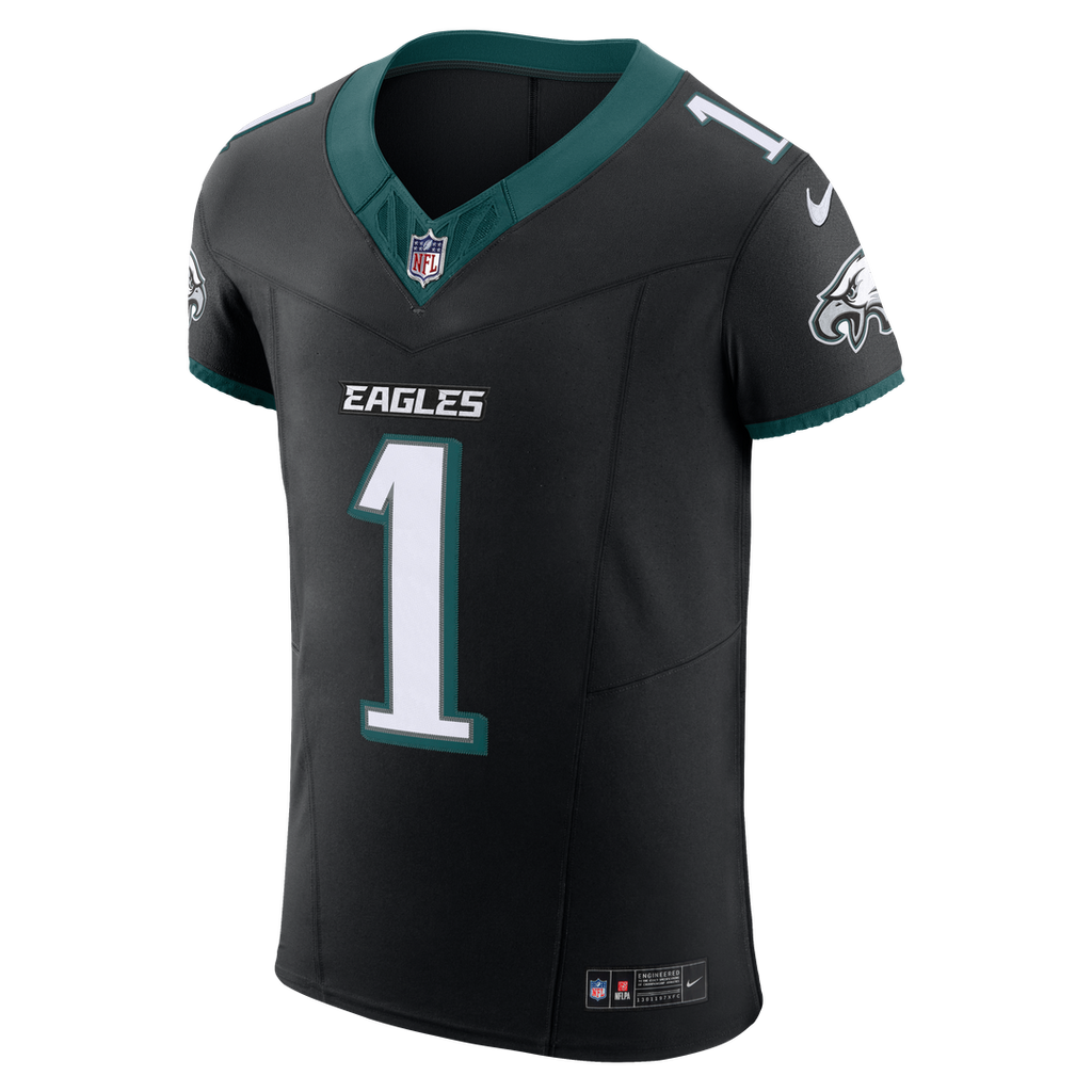 Jalen Hurts Philadelphia Eagles Alternate Vapor F.U.S.E. Elite Jersey - Black