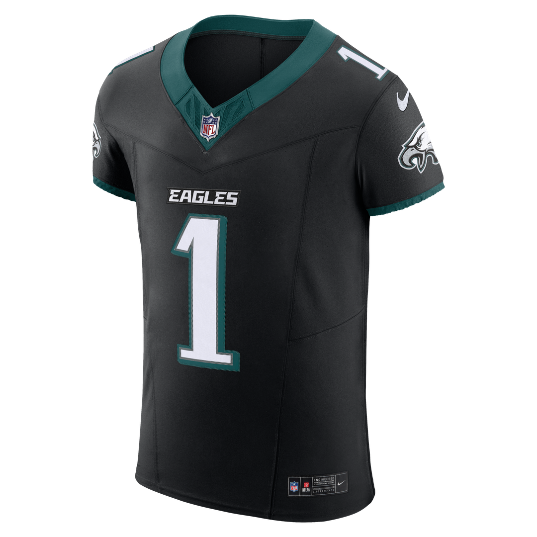 Jalen Hurts Philadelphia Eagles Alternate Vapor F.U.S.E. Elite Jersey - Black