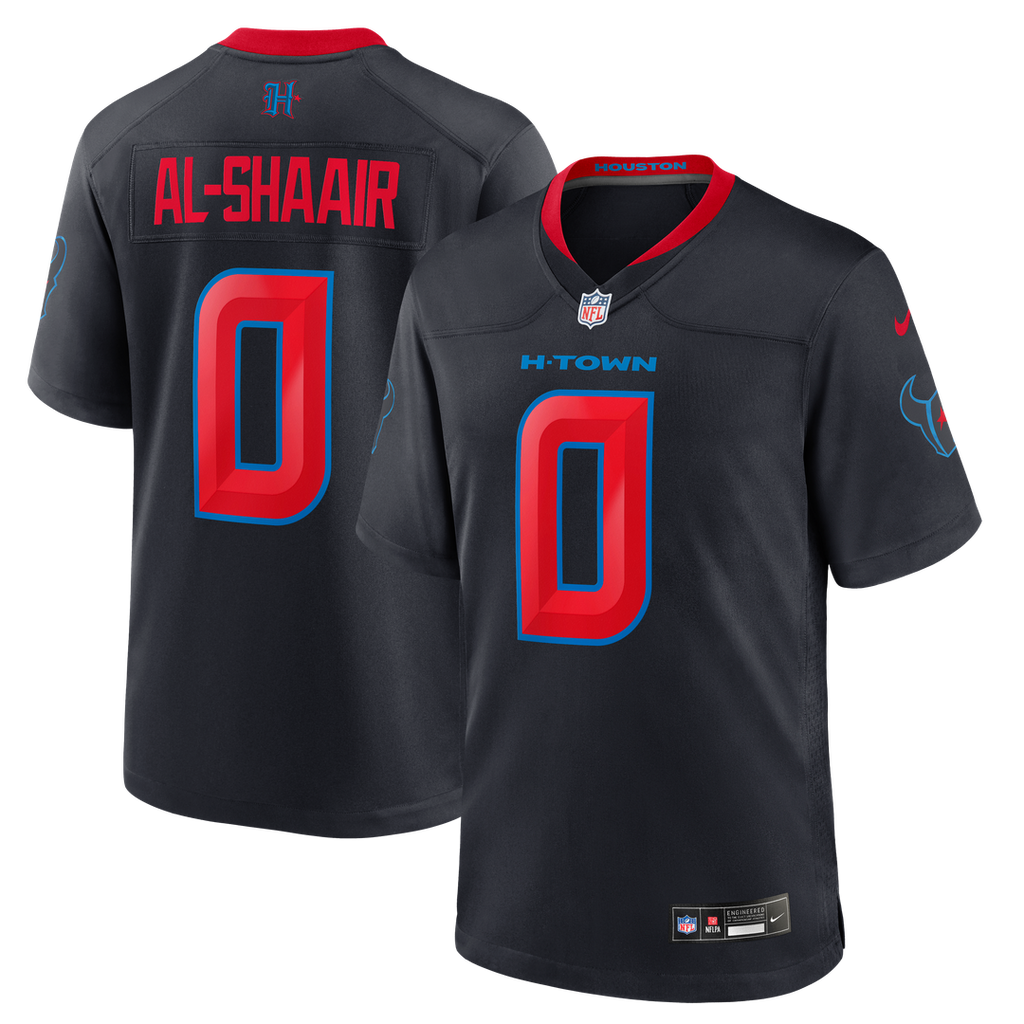 Azeez Al-Shaair Houston Texans Alternate Game Jersey - Navy