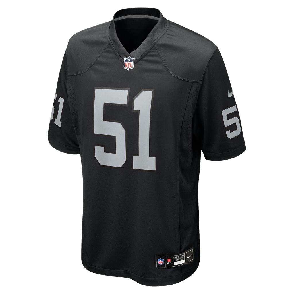 Malcolm Koonce Las Vegas Raiders Game Jersey - Black