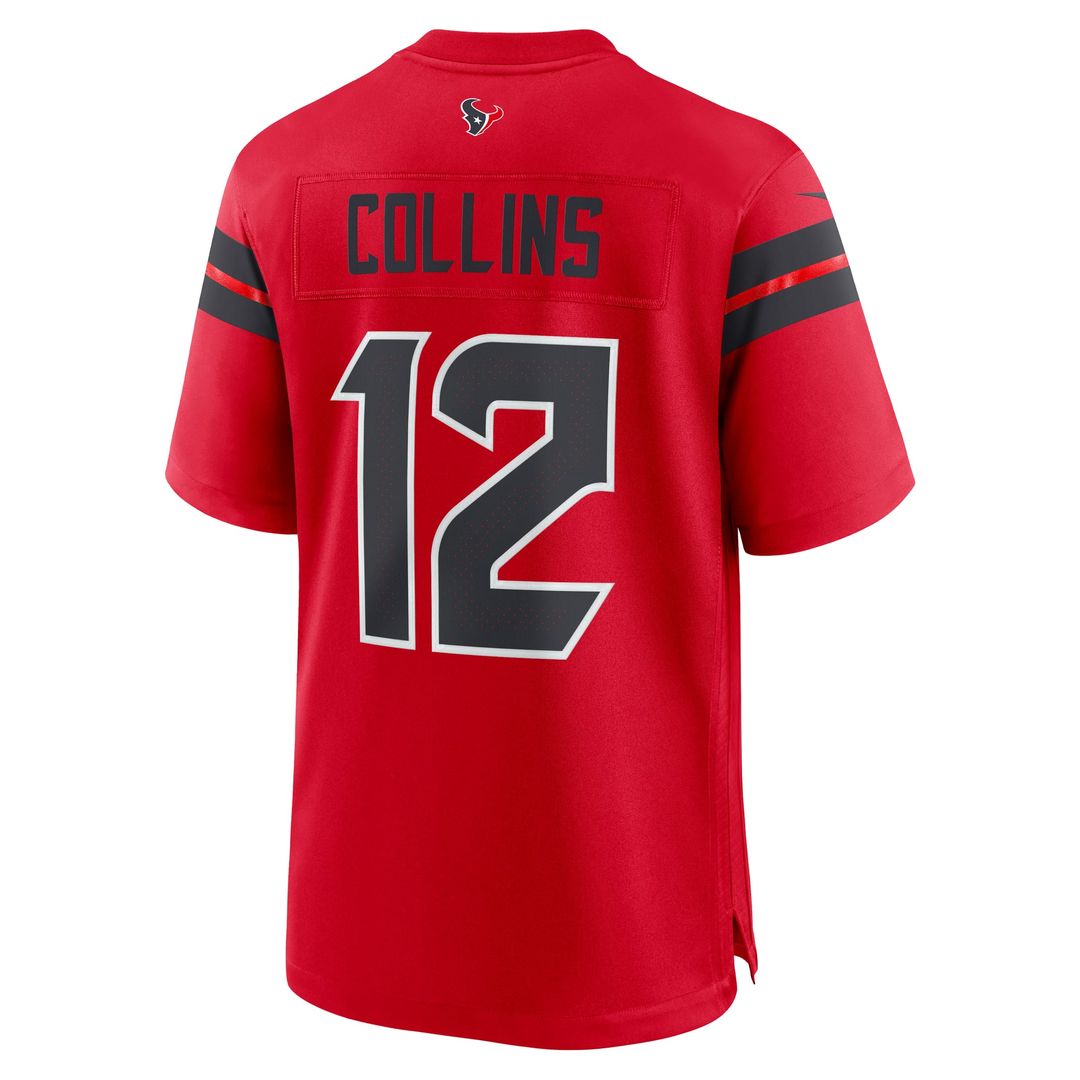 Nico Collins Houston Texans Game Jersey - White