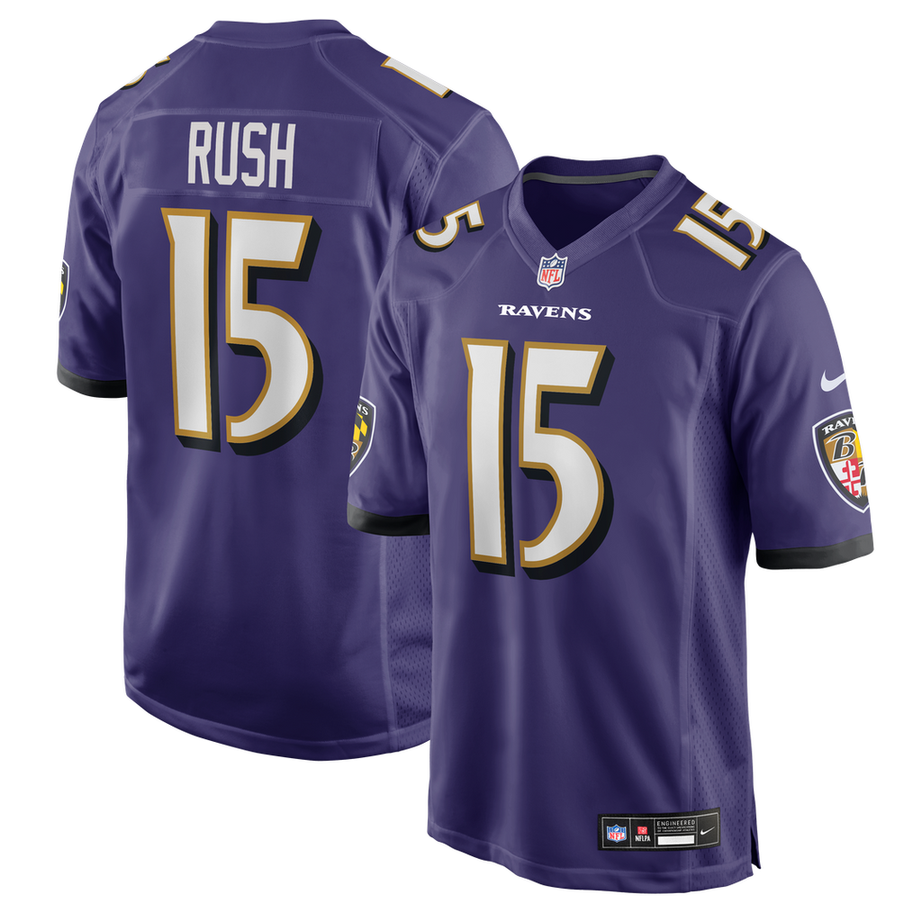 Cooper Rush Baltimore Ravens Game Jersey - Purple