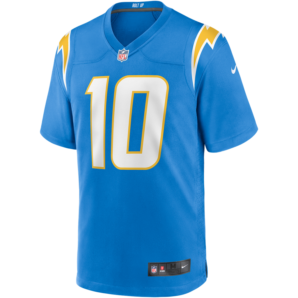 Justin Herbert Los Angeles Chargers Alternate Super Chargers Game Jersey - Navy
