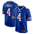 James Cook III Buffalo Bills Game Jersey - Royal Blue