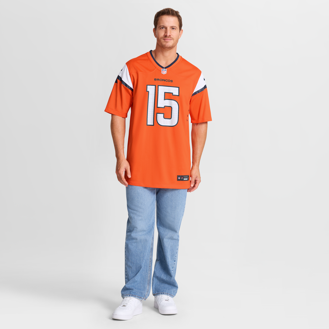Nik Bonitto Denver Broncos Game Jersey - Orange